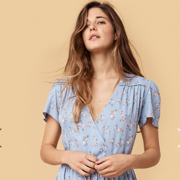 ✨Christy Dawn Dawn dress, powder blue floral✨ - Picture 6 of 8